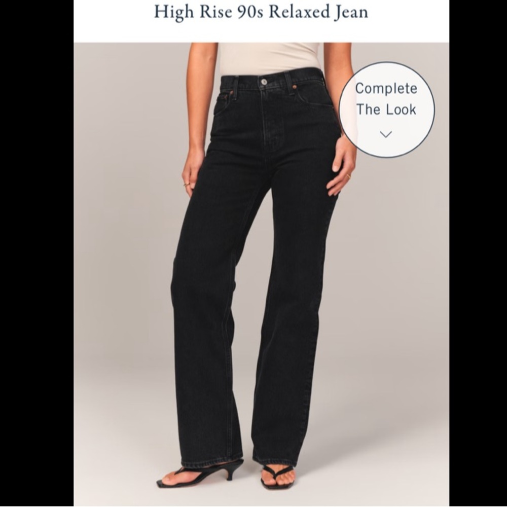 90s Relaxed Jean Ultra High Rise